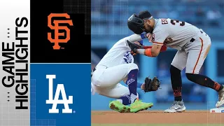 Giants vs. Dodgers Game Highlights (9/24/23) | MLB Highlights