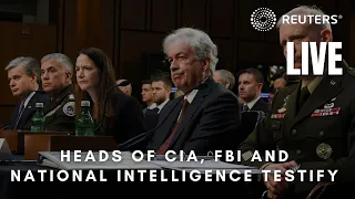 LIVE: Heads of CIA, FBI and National Intelligence testify on global threats to U.S. security