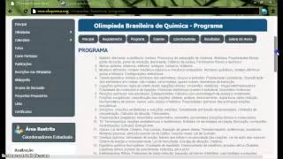 Como Estudar para a OBQ - Olimpíada Brasileira de Química
