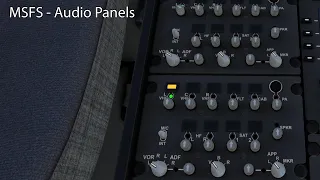 MSFS - Audio Panels