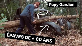 Il y’a au moins une 100aine de voitures à l’abandon dans une forêt 🌲