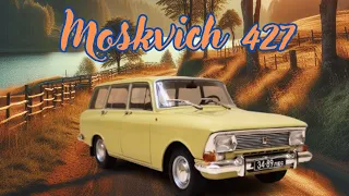 Review of 1/24 Hachette Scale Diecast Models of Cars: Moskvich 427