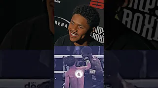 Shakur Stevenson on fighting Naoya Inoue