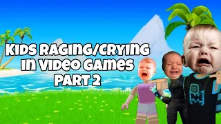 FUNNIEST KIDS RAGING/CRYING IN VIDEO GAMES COMPILATION 🤣😂 | Kids Crying in Video Games #2