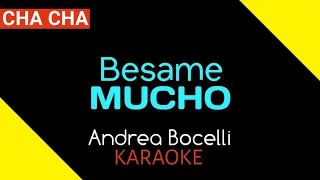 Besame Mucho  - Andrea Bocelli (Karaoke Chacha version)