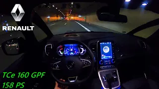 2022 RENAULT GRAND SCENIC TCe 160 GPF 158 PS NIGHT POV DRIVE WÜRZBURG (60 FPS)