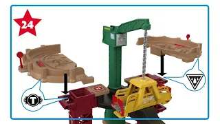 How to Setup Thomas & Friends Trains & Cranes Super Tower