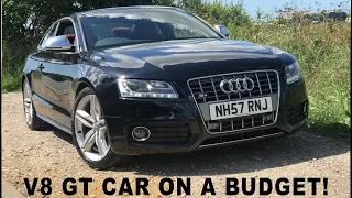 THE BUDGET, V8 MAUNAL AUDI S5! *CRAZY CHEAP* - 2007 Audi S5 Review