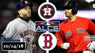 Houston Astros vs Boston Red Sox Highlights || ALCS Game 2 || October 14, 2018