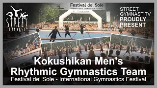 国士舘大学 Kokushikan Men's Rhythmic Gymnastics Team, Festival del Sole 2023, Street Gymnastics