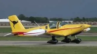 Oshkosh departures runways 18 & 36 Sunday 2014