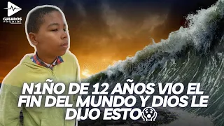 N1Ñ0 DE 12 AÑ0S VIO DESTRUCC1ON y JUICIOS QUE VENDRAN AL MUNDO, MIRA LO QUE DIOS LE DIJO| Josia R.