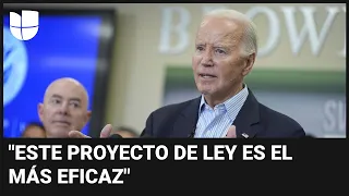 Biden arremete contra republicanos por bloquear proyecto bipartidista de seguridad fronteriza