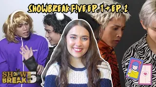 Stella Is My New Girl Crush! SHOWBREAK F!VE - EP. 1 + EP. 2 | SB19 NEW A'TIN REACTION