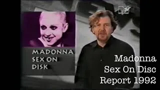 Madonna - Sex Book On Floppy Disc Report, 1992.