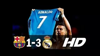 Barcelona vs Real Madrid 1-3 Spanish Super Cup All Goals Highlights 13/08/2017 HD