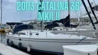 2003 Catalina 36 MKII Virtual Tour!!