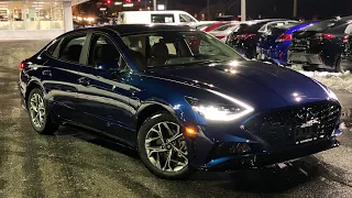 2020 HYUNDAI SONATA AT NIGHT