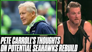 Pete Carroll Gives Us A Hint At What Future Of Seahawks Looks Like | Pat McAfee Reacts