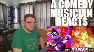 A Comedy Musician Reacts | FAZBEAR FAMILY and BACK TOGETHER by The Stupendium (FNAF) [REACTION]