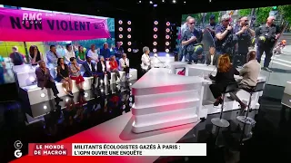 Militants écologistes gazés à Paris: l'IGPN ouvre une enquête - Les Grandes Gueules RMC