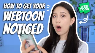 HOW TO GET YOUR WEBTOON NOTICED | 6 tips from a webtoon producer 💚💡