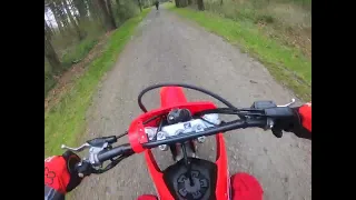 Jumps and Off-Roading on CRF250F and KX250F