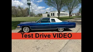 1974 Cadillac Coupe DeVille D'Elegance from Rev Up Motors STK 816