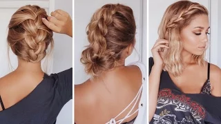 3 Easy Hairstyles for Short/Medium Length Hair | Ashley Bloomfield