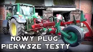 Vlog#5 - Nowy Nabytek Pług Kverneland 4 - Pierwsze Testy i Składanie