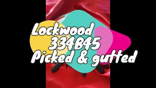 Lockwood assa abloy 334B45 picked & gutted ( 41 )