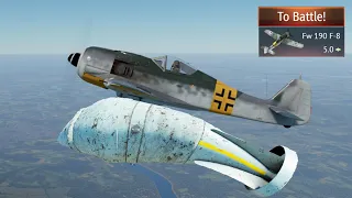 Focke Wulf💀War Thunder💀Fw 190 F-8
