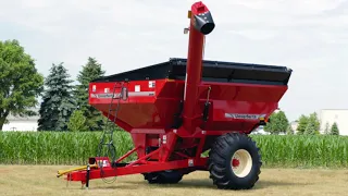 Unverferth 25-Series Mid-Size Single Auger Grain Cart Walk Around Video