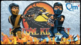 Sub Zero & Scorpion Mortal Kombat Q-Figs Unboxing