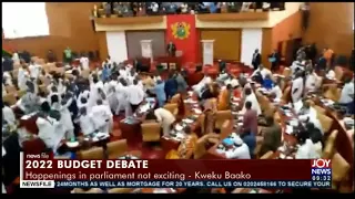2022 budget: It's politics without integrity, irresponsible strategy - Kweku Baako to Majority MPs