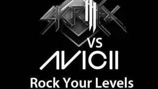 Rock 'N Roll vs Levels - Rock Your Levels - Skrillex & Avicii - AndreWAswo mashup