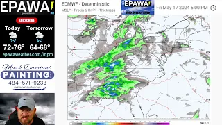 Tuesday May 14th, 2024 video forecast