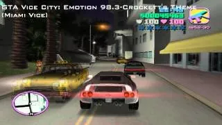 GTA Vice City: Emotion 98.3 - Crockett's Theme (Miami Vice)