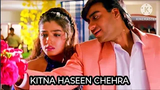 Kitna Haseen Chehra Full Cover Song | Dilwale | Ajay Devgan, Raveena Tandon | Kumar Sanu