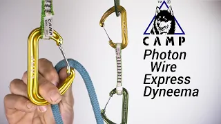 Camp Photon Wire Express Dyneema Quickdraw | Tech Spec Review