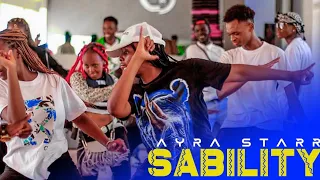 Ayra starr - Sability || Thee vibe dance academy || Dance choreography