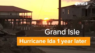 Hurricane Ida 1 year later: Grand Isle