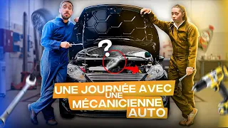 Une journée avec une mécanicienne automobile