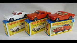 Matchbox Toys SF MB8e Ford Mustang [Matchbox Picture Box Collection]