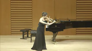 [전수영바이올린독주회] J.S. Bach Violin Partita No. 2 in D Minor, BWV 1004: V. Chaconne
