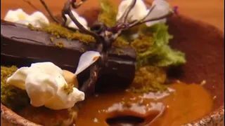 Down the rabbit hole- #Reynold Poernomo signature dessert in #masterchef Australia