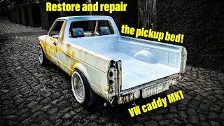 Transforming my VW Caddy's pickup bed: Don't Miss This Epic DIY Project!