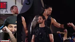 WWE Raw 10/16/17 The Shield Entrance Through Crowd is Back