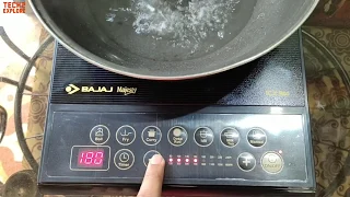 Set Induction Timer | Bajaj ICX Neo | How To Use Induction Cooktop