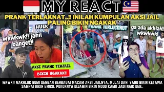 WKWKWKW PRANK TERLAKNAT! KOMPILASI AKSI JAIL PALING BIKIN NGAKAK